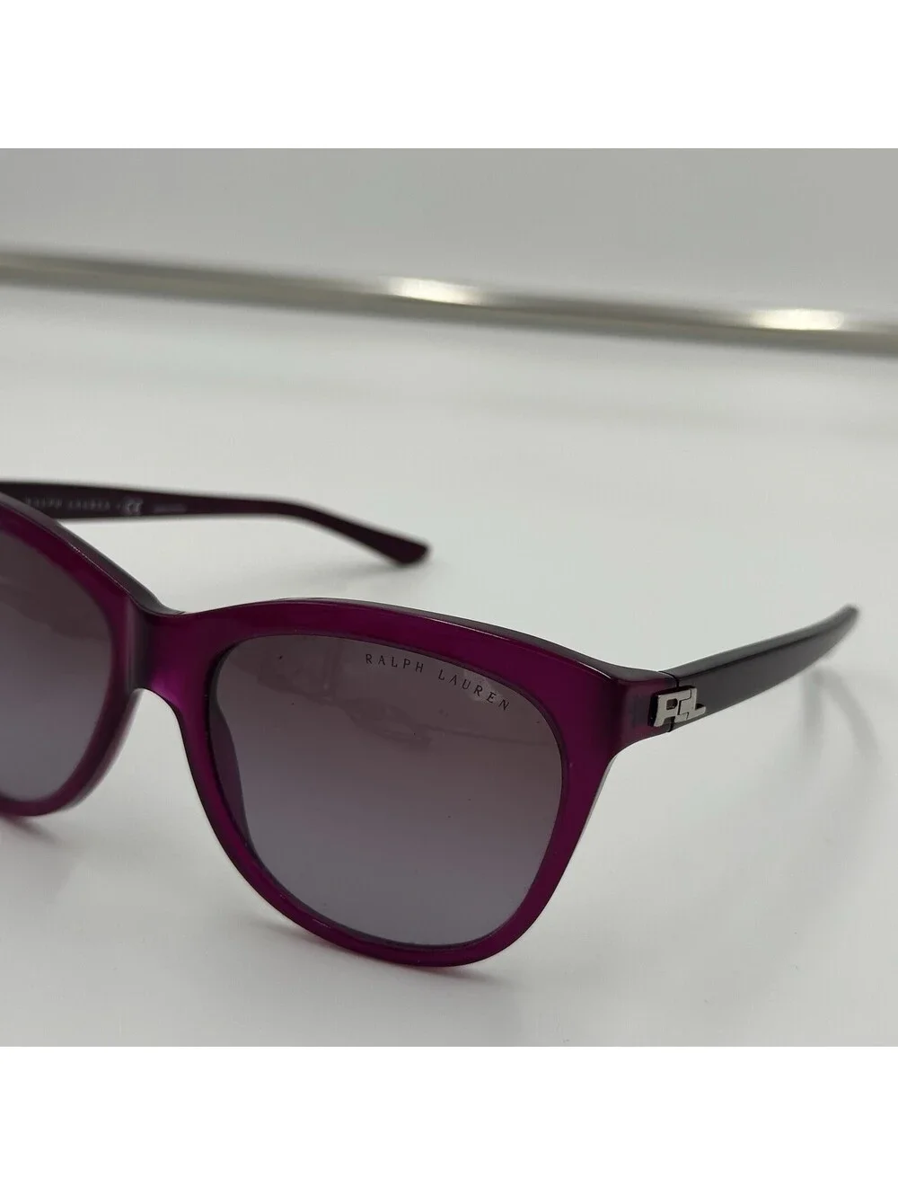 RALPH LAUREN RL 8105 5408 8H TRANSPARENT PURPLE  Eyeglasses 56.17 135 sunglasses